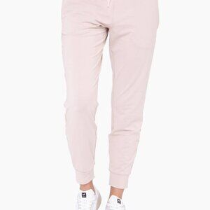 Active Drawstring Joggers with Textured Interior